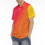 Men's Polo Shirt Trendy Colorful Art