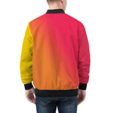 Bomber Jacket Trendy Colorful Art