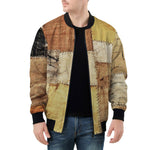 Bomber Jacket Old Cloth Patchwork