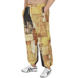 Men's Sweatpants Old Cloth Patchwork