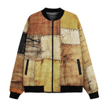 Bomber Jacket Old Cloth Patchwork