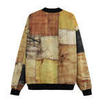 Bomber Jacket Old Cloth Patchwork