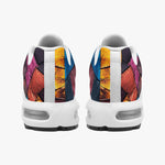 Air Cushion Sneakers Colorful Leather Patchwork