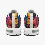 Air Cushion Sneakers Colorful Leather Patchwork