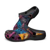 Classic Clogs Colorful Leather Patchwork