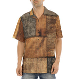 Hawaiian Shirt Grunge Cloth Patchwork