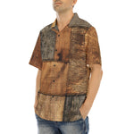 Hawaiian Shirt Grunge Cloth Patchwork