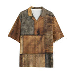 Hawaiian Shirt Grunge Cloth Patchwork