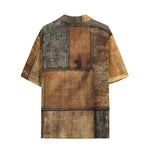 Hawaiian Shirt Grunge Cloth Patchwork