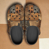 Classic Clogs Grunge Cloth Patchwork
