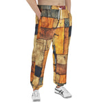 Men's Sweatpants Abstract Cloth Patchwork