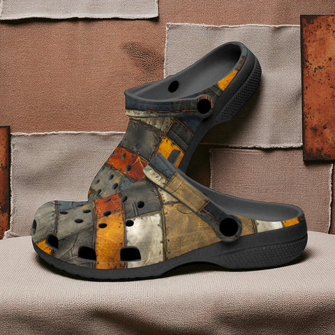 Classic Clogs Surrealistic Colorful Patchwork
