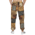 Men's Sweatpants Old Jeans Patchwork