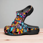 Classic Clogs Grotesques Monster Faces Collage