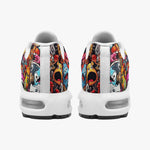 Air Cushion Sneakers Colorful Monsters Graffiti