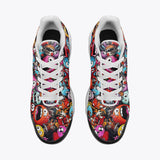 Air Cushion Sneakers Colorful Monsters Graffiti