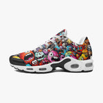 Air Cushion Sneakers Colorful Monsters Graffiti