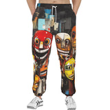 Men's Sweatpants Expressive Masks Totems