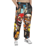 Men's Sweatpants Expressive Masks Totems