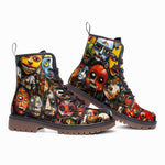 Leather Boots Expressive Masks Totems