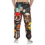 Men's Sweatpants Expressive Masks Totems