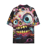 Hawaiian Shirt Psychedelic Monster Art