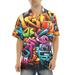 Hawaiian Shirt Colorful Graffiti Art