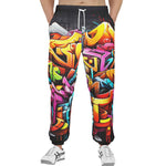 Men's Sweatpants Colorful Graffiti Art