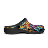 Classic Clogs Colorful Graffiti Art