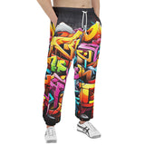 Men's Sweatpants Colorful Graffiti Art