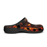 Classic Clogs Mistic Skull on Flame