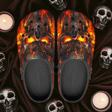 Classic Clogs Mistic Skull on Flame