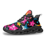 Sports Sneakers Colorful Stars Art