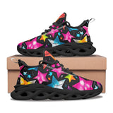 Sports Sneakers Colorful Stars Art