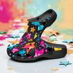 Classic Clogs Colorful Stars Art