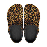 Classic Clogs Leopard Cloth Texture