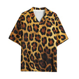 Hawaiian Shirt Leopard Cloth Texture