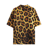 Hawaiian Shirt Leopard Cloth Texture