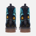 Leather Boots Science Fiction Robot Face