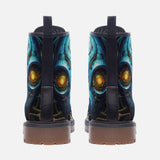 Leather Boots Science Fiction Robot Face