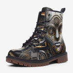 Leather Boots Mechanical Apocalypse Industrial Art