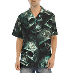 Hawaiian Shirt Fantasy Skulls