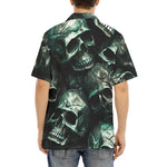 Hawaiian Shirt Fantasy Skulls