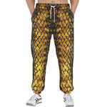 Men's Sweatpants Golden Snake Scales