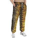 Men's Sweatpants Golden Snake Scales