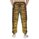 Men's Sweatpants Golden Snake Scales