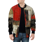 Bomber Jacket Modern Art Abstraction