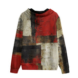 Men's Zip Up Hoodie Modern Art Abstraction