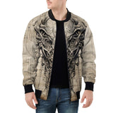 Bomber Jacket Grunge Vintage Biomechanical Art