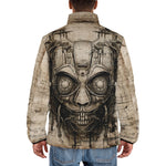 Down-Padded Puffer Jacket Pencil Steampunk Art